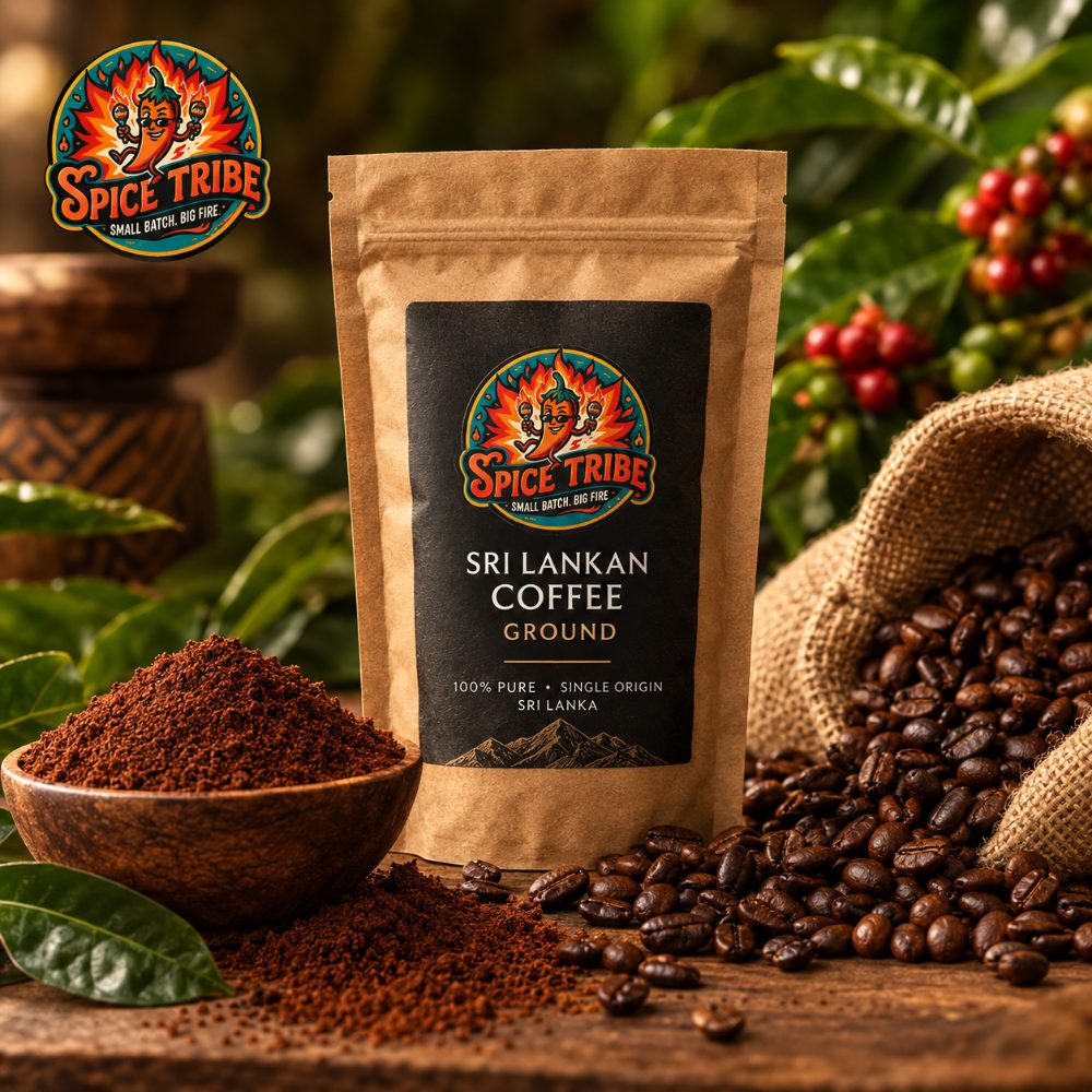 Spice Tribe Sri Lankan Coffee Ground pouch